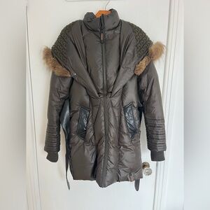 Rudsak | khaki green winter puffer coat